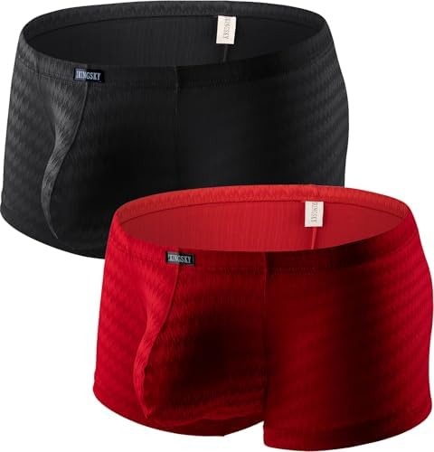 Big Pouch Boxer Briefs Shinning Shorts • 2 Pack-c