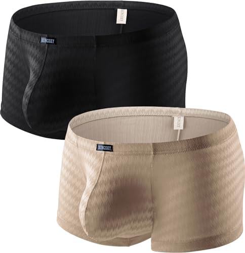 Big Pouch Boxer Briefs Shinning Shorts • 2-pack
