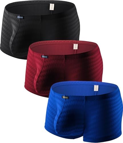 Big Pouch Boxer Briefs Shinning Shorts • 3-pack