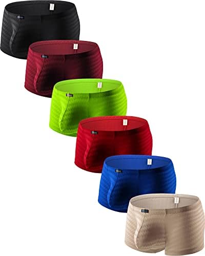 Big Pouch Boxer Briefs Shinning Shorts • 6-pack