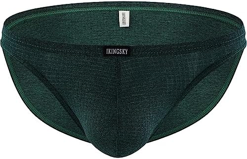 Big Pouch Briefs Bulge High • Dark Green • 2-pack