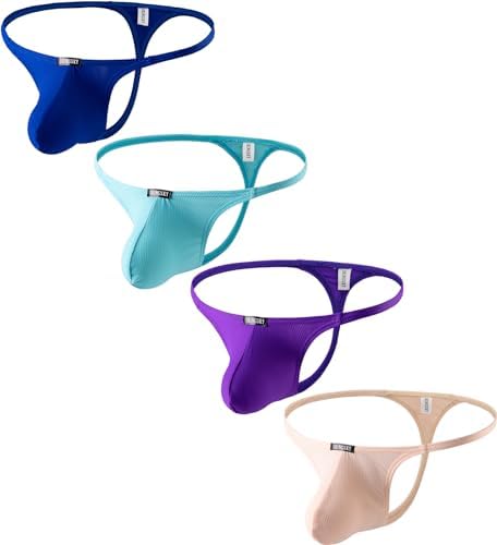 Big Pouch G-string Y-Back Panties • 4-pack