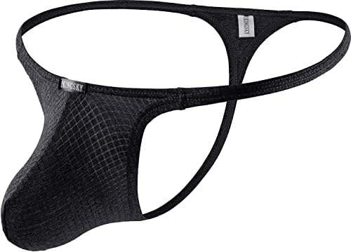 Big Pouch G-string Y-back Thong • Black • 1-pack