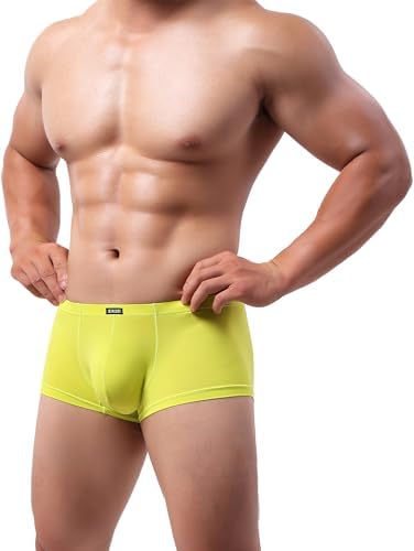 Bluge Boxer Briefs U-Hance Pouch Stretch • Lemon Green • 1-pack