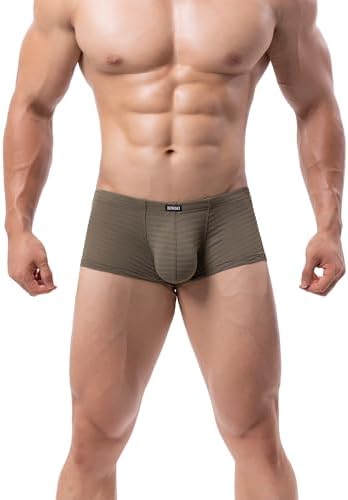 Boxer Briefs Pouch Shorts Stretch • Green • 1-pack