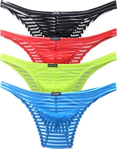 Brazilian See Through Bikini Under • 4-pack