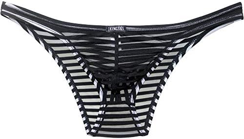 Brazilian See Through Bikini Under • Black • 4-pack