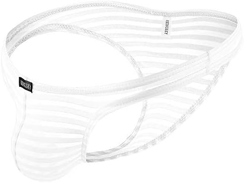 Brazilian See Through Bikini Under • White • 4-pack