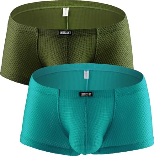 Bright Color Boxer Briefs Bulge Shorts • 2-pack