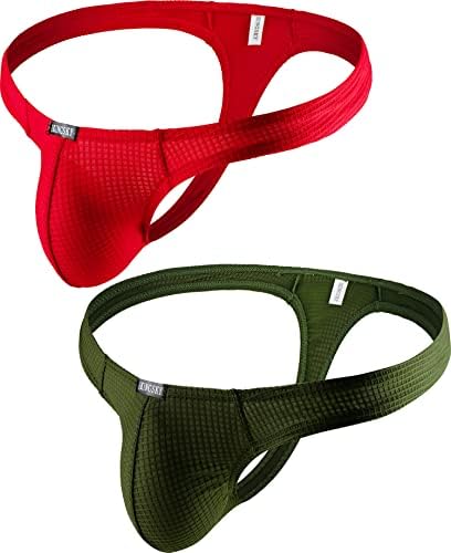 Bright Color Thong T-back Low • 2-pack
