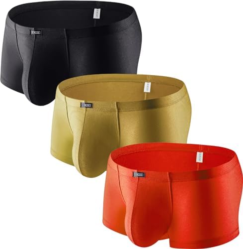 Bulge Boxer Briefs High Stretch Shorts • 3-pack
