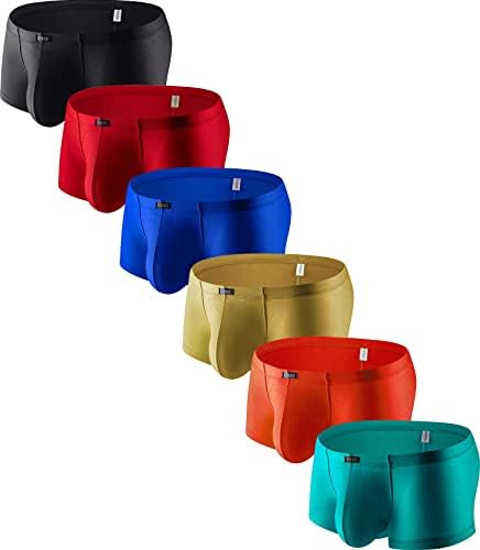 Bulge Boxer Briefs High Stretch Shorts • 6-pack