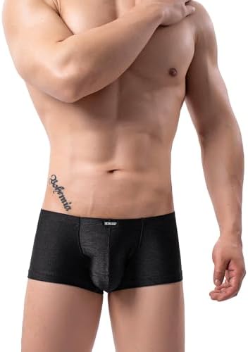 Bulge Boxer Briefs High Stretch Shorts • Black • 1-pack
