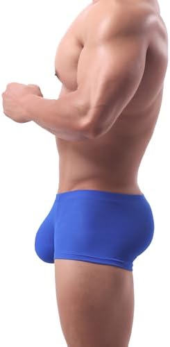 Bulge Boxer Briefs Shorts Low • Blue • 1-pack