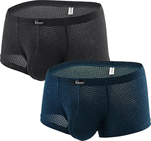Bulge Boxer Briefs U-Hance Pouch Stretch • 2-pack