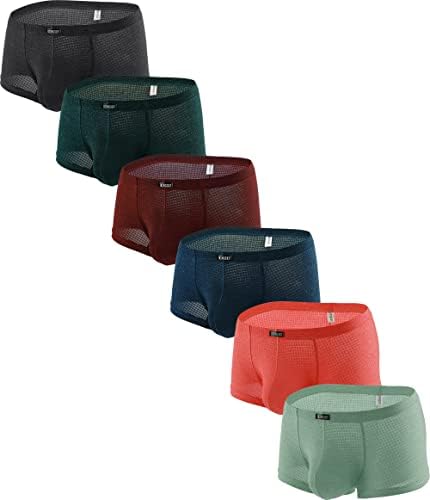 Bulge Boxer Briefs U-Hance Pouch Stretch • 6-pack