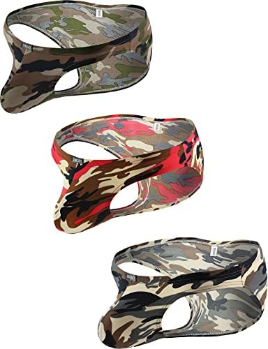 Camouflage Briefs Big Pouch High • 3-pack