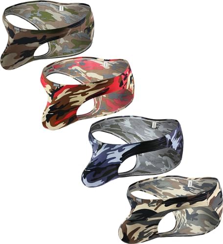Camouflage Briefs Big Pouch High • 4-pack