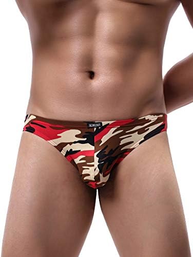 Camouflage Briefs Big Pouch High • Red • 1-pack