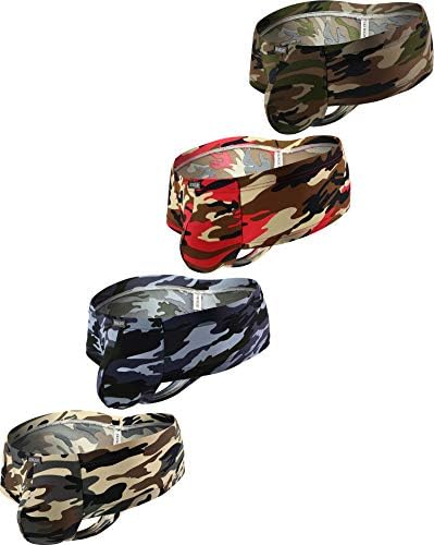 Camouflage Cheeky Boxer Briefs Mini Cheek • 4-pack