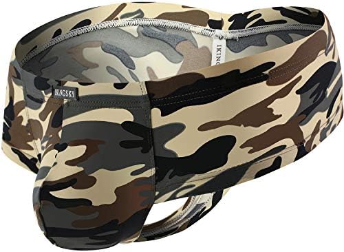 Camouflage Cheeky Boxer Briefs Mini Cheek • Grey • 4-pack