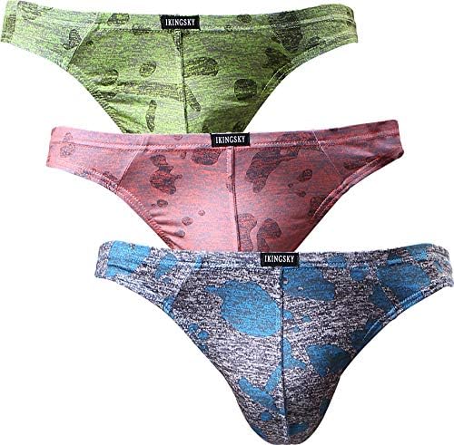 Camouflage Thong Low Rise T-back • 3 Pack
