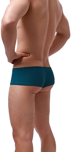 Cheeky Boxer Briefs Brazilian Back • Green • 1-pack