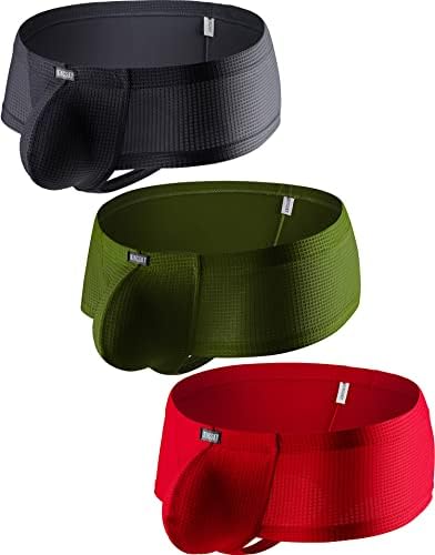 Cheeky Boxer Briefs Bright Color Thong • 3-pack