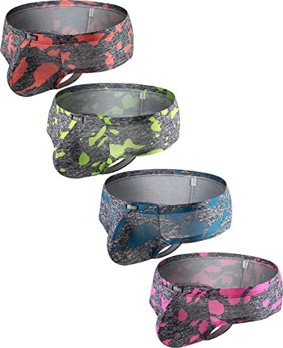 Cheeky Boxer Briefs Mini Cheek Thong • 4-pack