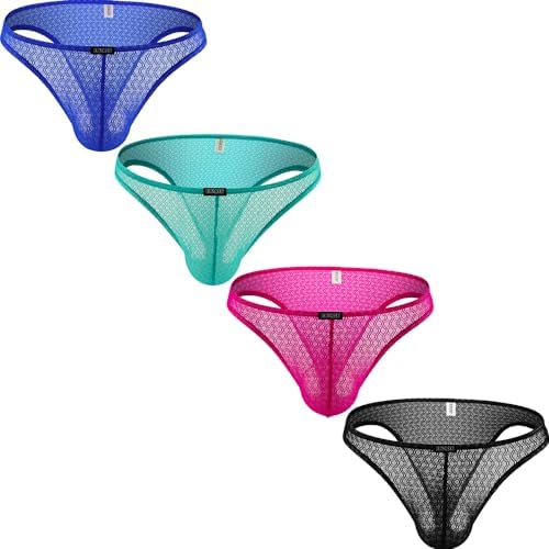 Cheeky Briefs See Through Bugle Bikini • 4-pack