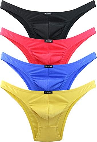Cheeky Pouch Bikini Panties • 4-pack