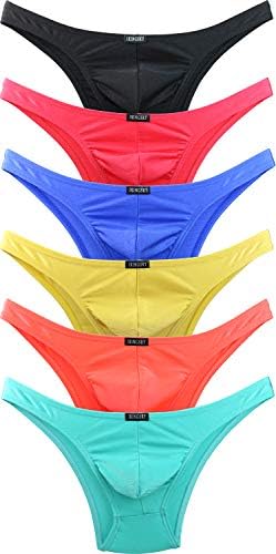 Cheeky Pouch Bikini Panties • 6-pack