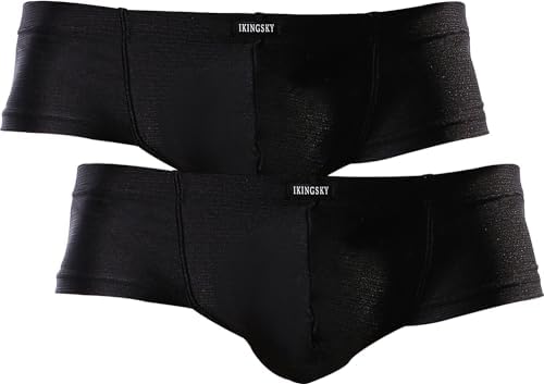 Cheeky Thong Mini Cheek Boxer • Black • 2-pack