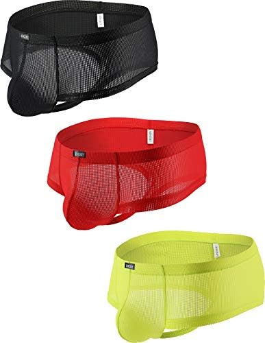 Cheeky Thong Mini Cheek Boxer Briefs • 3-pack