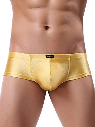 Cheeky Thong Mini Cheek Boxer • Gold • 6-pack