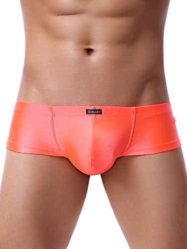Cheeky Thong Mini Cheek Boxer • Orange • 6-pack