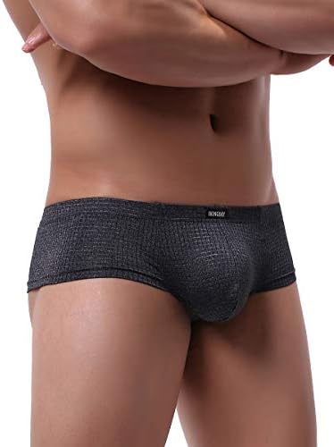 Cheeky Thong Mini Cheek Pouch Boxer • Black • 6-pack