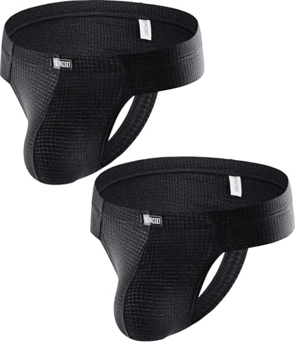 Cheeky Thongs Mini Cheek • Black • 2-pack