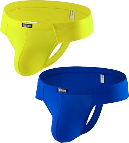 Cheeky Thongs Mini Cheek Silky • 2 Pack-b