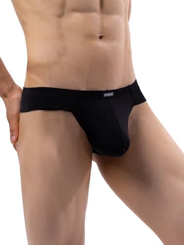 Cheeky Thongs Mini Cheek Silky • Black • 2-pack