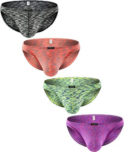Colorful Big Pouch Bikini Low • 4-pack