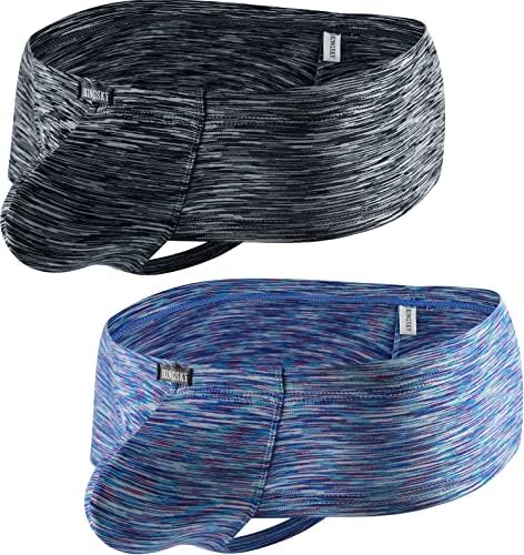 Colorful Cheeky Boxer Briefs Brazilian Back • 2-pack