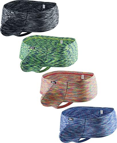 Colorful Cheeky Boxer Briefs Brazilian Back • 4-pack