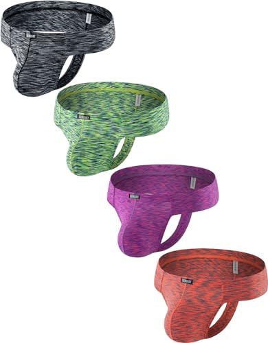 Colorful Cheeky Thong Mini Cheek • 4-pack