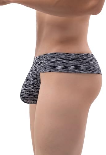 Colorful Cheeky Thong Mini Cheek • Black • 2-pack