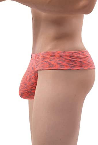 Colorful Cheeky Thong Mini Cheek • Orange • 2-pack