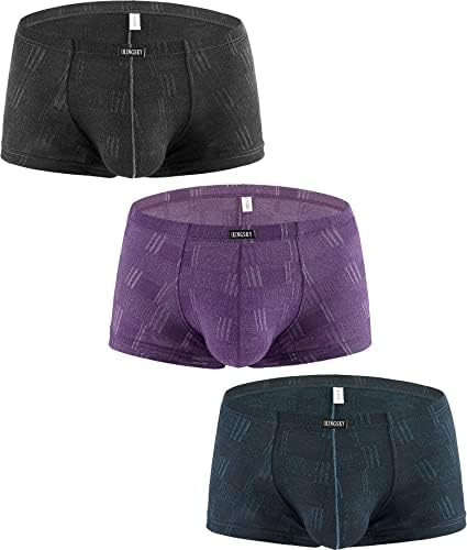Four Way Stretch Boxer Briefs Pouch • 3-pack