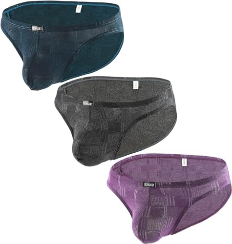 Four Way Stretch Briefs Soft Bulge • 3-pack