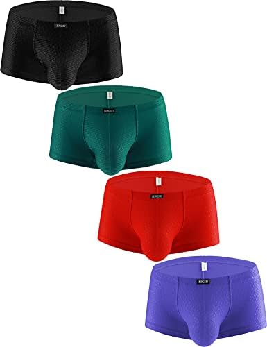 Four Way Stretch Bulge Boxer Briefs • 4-pack