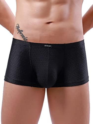 Four Way Stretch Bulge Boxer Briefs • Black • 1-pack